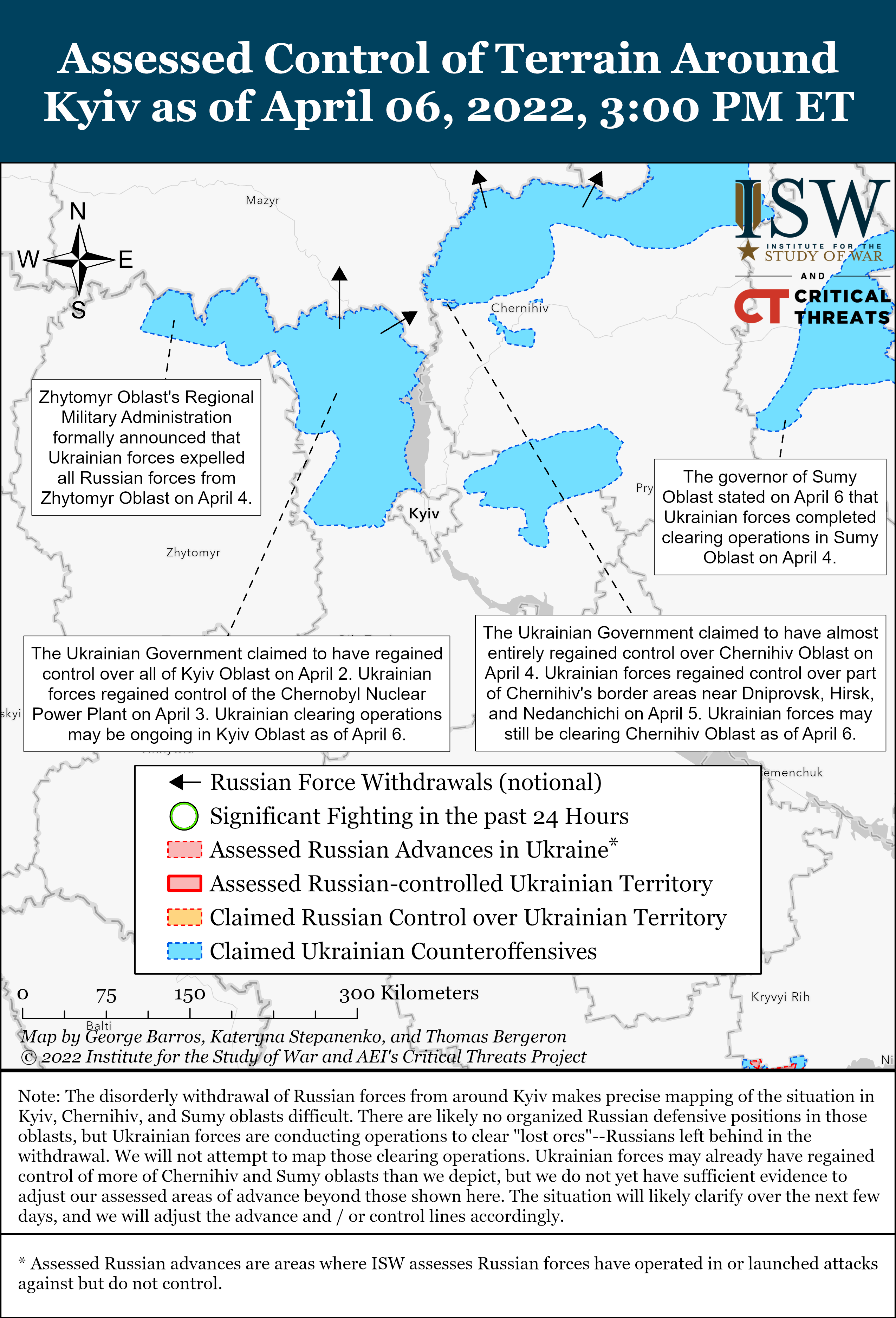 Russian Offensive Campaign Assessment, April 6 | Institute For The ...